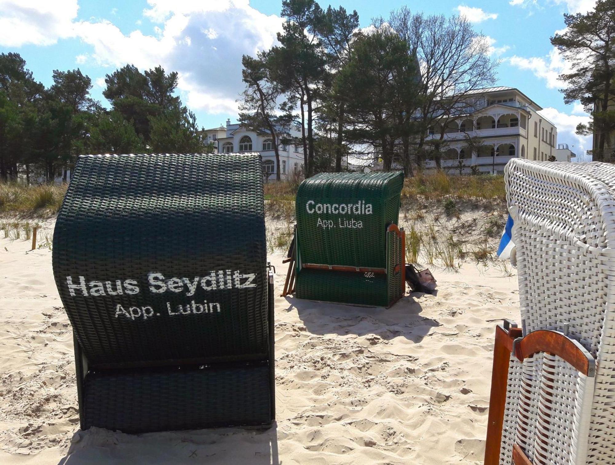 Haus "Seydlitz" In Binz - Wg15 "Lubin" Mit Terrasse Strandnah Exterior photo